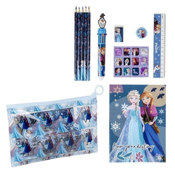 Set Papelería Escolar Eva Frozen Cerdá 22.0 x 14.0 x 0.5 cm.