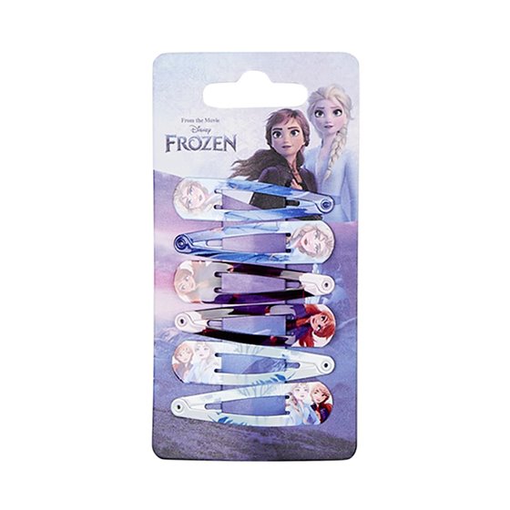Accesorios Pelo Clips 6 Piezas Frozen 2 Cerdá 6.5 x 12.5 x 0.1 cm.