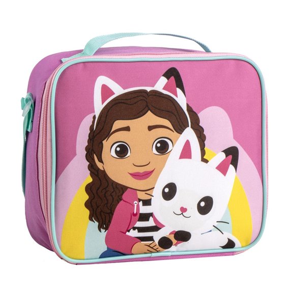 Bolsa Isotérmica Gabby´S Dollhouse Cerdá 23.5 x 19.5 x 10.0 cm.