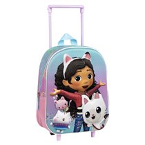 Mochila Infantil Trolley 3D Gabby´S Dollhouse Cerdá 25.0 x 36.0 x 10.0 cm.