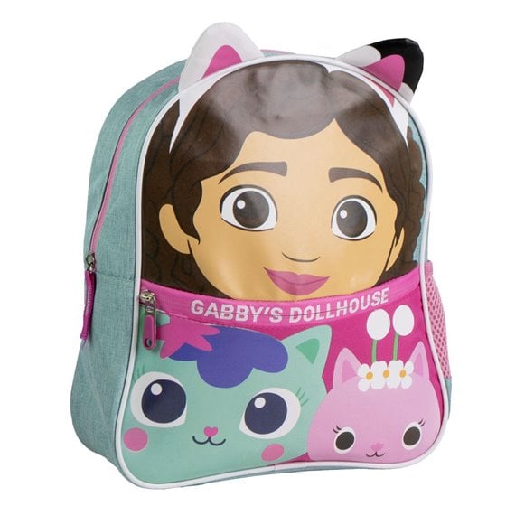 Mochila Infantil Escolar Gabby´S Dollhouse Cerdá 15.5 x 30.0 x 10.0 cm.