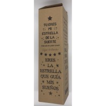 Botella Decorativa Con Luz Led ROYMART "Abuelo, Eres La