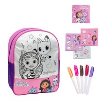 Diy Set Mochila Gabby´S Dollhouse Cerdá 30.0 x 38.0 x 14.0 cm.