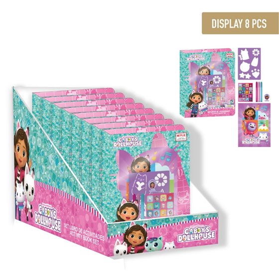Cuaderno Set Gabby´S Dollhouse Cerdá 14.5 x 20.0 x 3.0 cm.