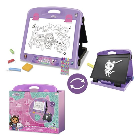 Set De Papelería Viaje Gabby´S Dollhouse Cerdá 34.0 x 27.1 x 7.3 cm.