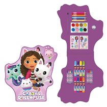 Set Papelería Coloreable Caja Gabby´S Dollhouse Cerdá 27.0 x 3.5 x 28.5 cm.