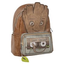 Mochila Casual Moda Aplicaciones Guardians Of The Galaxy Groot Cerdá 16.0 x 25.5 x 23.0 cm.
