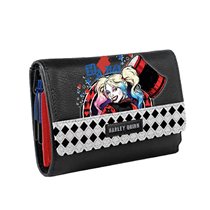 Cartera Polipiel Harley Quinn Cerdá 19.0 x 10.0 x 2.5 cm.