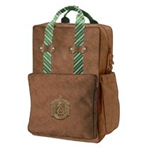 Mochila Casual Moda Polipiel Harry Potter Slytherin Cerdá 27.0 x 35.0 x 18.0 cm.