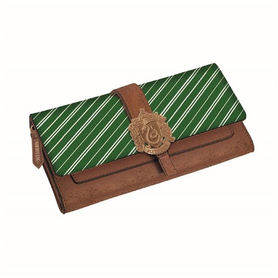 Cartera Polipiel Harry Potter Slytherin Cerdá 10.0 x 2.5 x 19.0 cm.