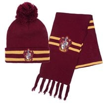 Conjunto 2 Piezas Bufanda Harry Potter Gryffindor Cerdá Tu:T.Unica