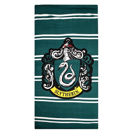 Toalla Microfibra Harry Potter Slytherin Cerdá 90.0 x 180.0 x  cm.