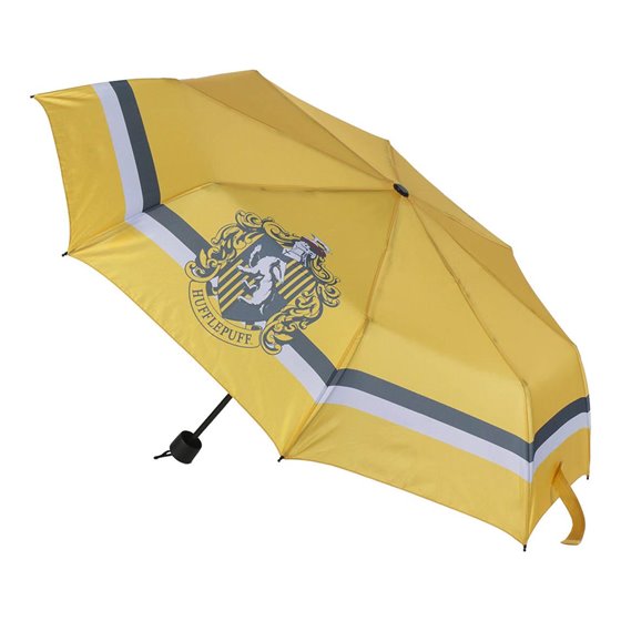 Paraguas Manual Plegable Harry Potter Hufflepuff Cerdá T53C:53 cm.