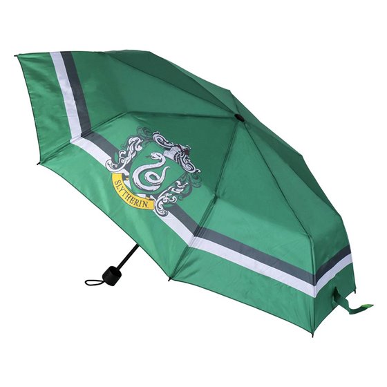 Paraguas Manual Plegable Harry Potter Slytherin Cerdá T53C:53 cm.