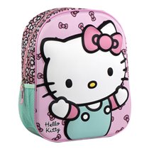 Mochila Infantil 3D Hello Kitty Cerdá 25.0 x 31.0 x 10.0 cm.