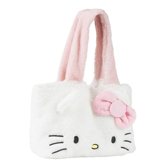 Bolsa Shopping Peluche Hello Kitty Cerdá 30.0 x 8.0 x 37.0 cm.
