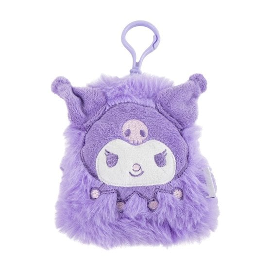 Monedero Peluche Hello Kitty Kuromi Cerdá 9.5 x 11.0 x 3.0 cm.