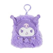 Monedero Peluche Hello Kitty Kuromi Cerdá 9.5 x 11.0 x 3.0 cm.