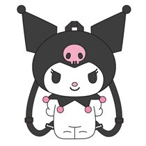 Mochila Infantil Personaje Peluche Hello Kitty Melody Cerdá  cm.