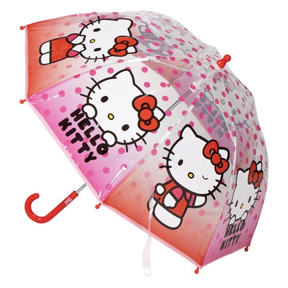 Paraguas Manual Poe Burbuja Hello Kitty Cerdá T45C:45 cm.