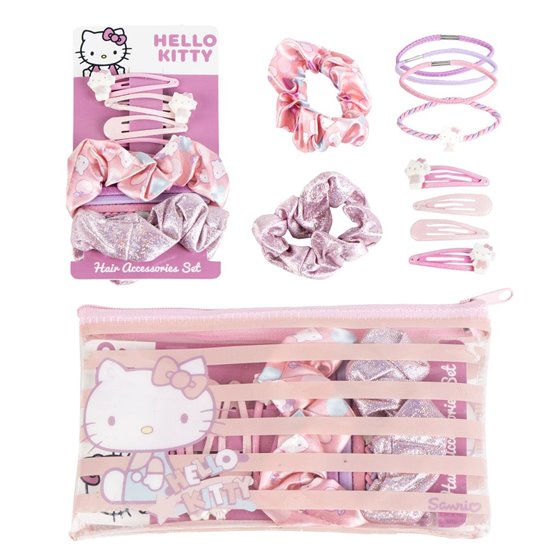 Set De Belleza Accesorios Hello Kitty Cerdá 17.0 x 10.0 x 1.0 cm.