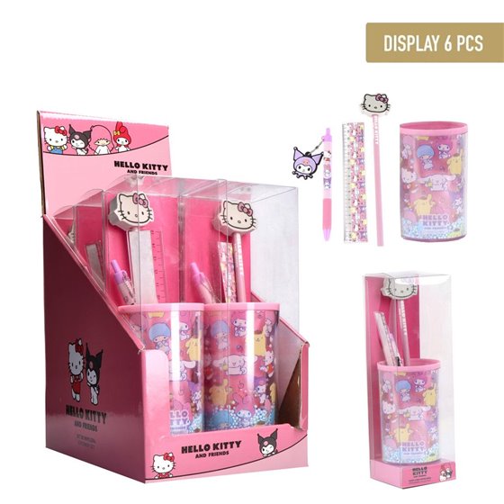 Set De Papelería Portalápices Hello Kitty Cerdá Tu:T.Unica