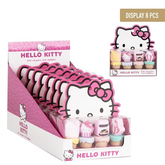Subrayadores Hello Kitty Cerdá 12.3 x 6.0 x 3.2 cm.