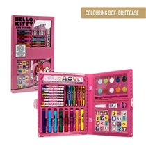 Set Papelería Coloreable Caja Hello Kitty Cerdá 26.7 x 45.3 x 3.0 cm.