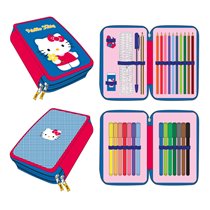 Plumier Con Accesorios Hello Kitty Cerdá 12.5 x 19.5 x 4.5 cm.