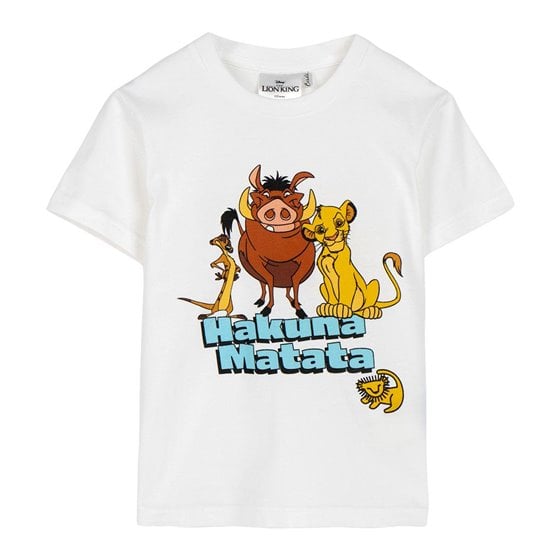 Camiseta Corta Single Jersey Lion King Cerdá 2 Años-6 Años: 2,3,3,3,1