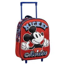 Mochila Infantil Trolley 3D Mickey Cerdá 25.0 x 36.0 x 10.0 cm.
