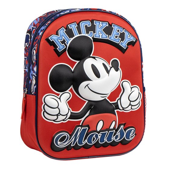 Mochila Infantil 3D Mickey Cerdá 25.0 x 31.0 x 10.0 cm.