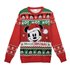 Jersey Punto Navideño Mickey Cerdá xs-xxl: 1,2,2,2,2,1