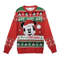 Jersey Punto Navideño Mickey Cerdá xs-xxl: 1,2,2,2,2,1