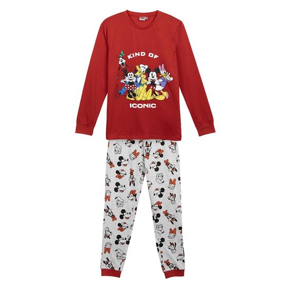 Pijama Largo Single Jersey Mickey Cerdá xs-xl: 2,3,3,2,2