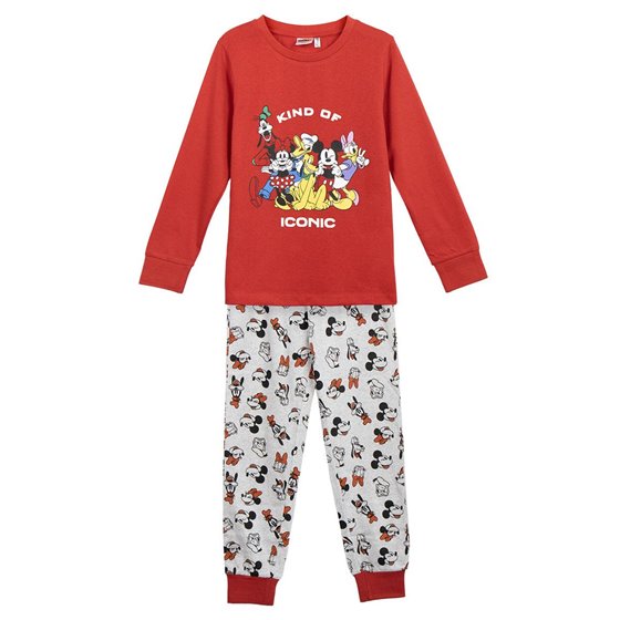 Pijama Largo Single Jersey Mickey Cerdá 4 Años-12 Años: 2,3,3,3,1