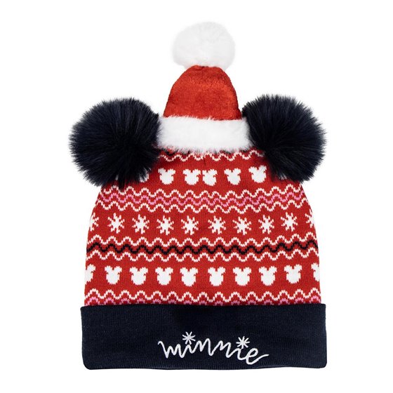 Gorro Punto Christmas Minnie Cerdá 22.0 x 2.0 x 21.0 cm.
