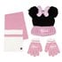 Conjunto 3 Piezas Bufanda Minnie Cerdá 20.0 x 2.0 x 52.0 cm.