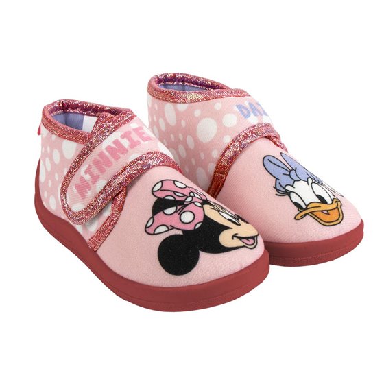 Zapatillas De Casa Media Bota Minnie Cerdá T023-T028: 2,3,3,2,1,1