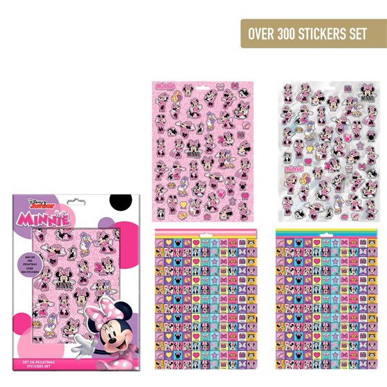 Pack Pegatinas Minnie Cerdá 18.0 x 25.0 x 0.1 cm.