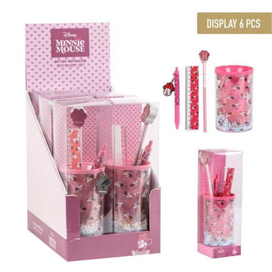 Set De Papelería Portalápices Minnie Cerdá Tu:T.Unica