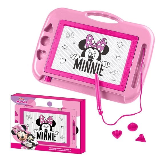 Set De Papelería Pizarra Magnética Minnie Cerdá 32.5 x 24.5 x 3.0 cm.