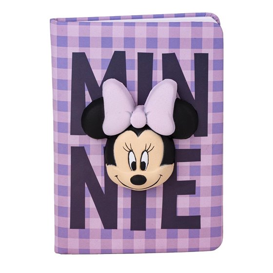 Cuaderno Squishy Minnie Cerdá 18.0 x 13.0 x 1.0 cm.
