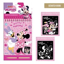 Set De Papelería Scratch Book Minnie Cerdá 14.0 x 20.5 x 1.0 cm.