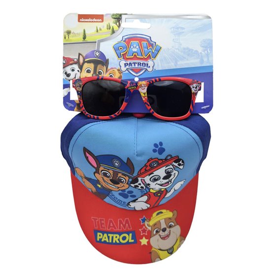 Gorra Set Gafas De Sol Paw Patrol Cerdá T53C:53 cm.