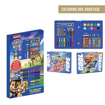 Set Papelería Coloreable Caja Paw Patrol Cerdá 26.7 x 45.3 x 3.0 cm.