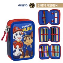 Plumier Con Accesorios Giotto Paw Patrol Cerdá 12.5 x 6.5 x 19.5 cm.