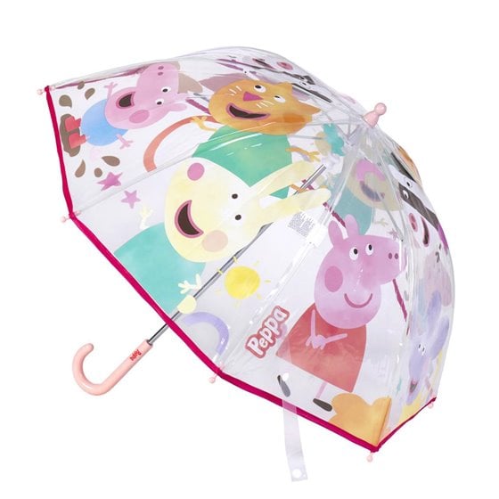 Paraguas Manual Poe Burbuja Peppa Pig Cerdá T45C:45 cm.