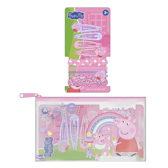 Set De Belleza Accesorios Peppa Pig Cerdá 17.0 x 10.0 x 1.0 cm.