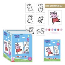 Set De Papelería Coloreable Peppa Pig Cerdá 22.6 x 29.8 x 1.0 cm.